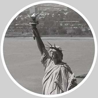 "The Statue of Liberty Enlightening the World" is recognized as a universal symbol of freedom and democracy.